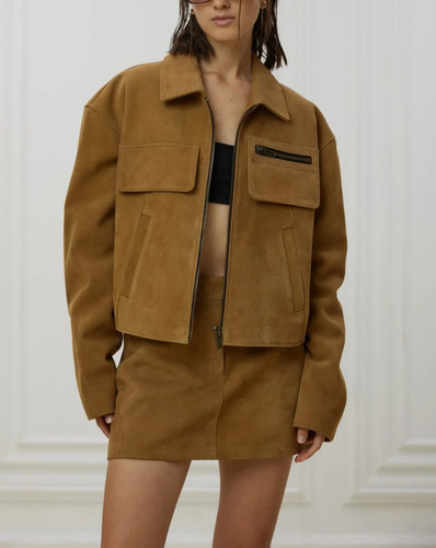 Camel brown cropped - brown,