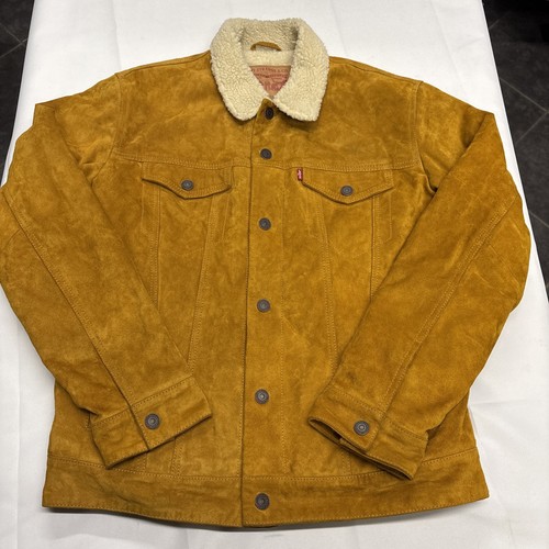Levi trucker sherpa camel - levi's,