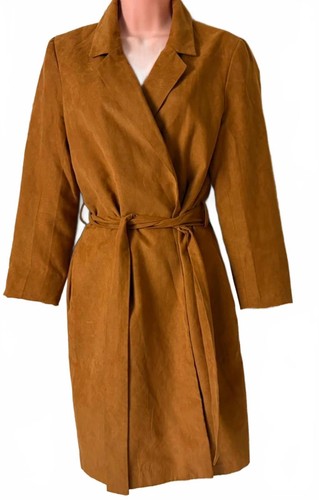 Vila camel faux - camel, duster