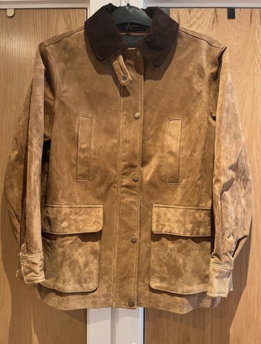 Zara suede camel - , oversized