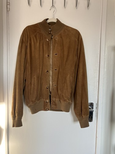 Vintage 90s camel suede - 90s,