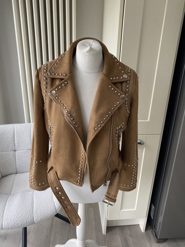Zara camel tan brown faux - brown,