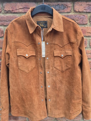 Real suede camel - camel, jacket