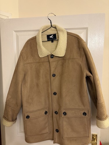 Pegasus faux shearling jacket - shearling,