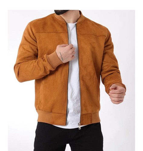 Camel color suede leather - color,