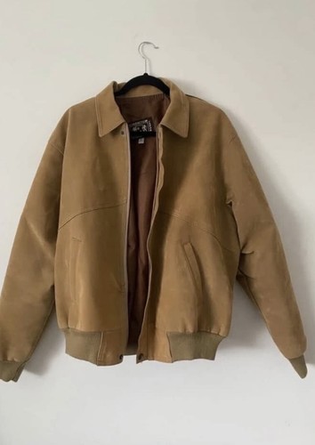 Suede leather jacket italian - ,