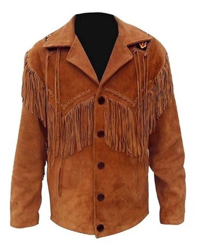 Men camel brown suede western - men,