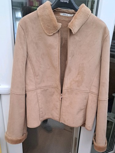 Faux suede camel - m&co,