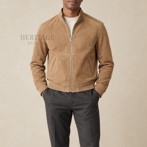 Mens camel suede - camel,